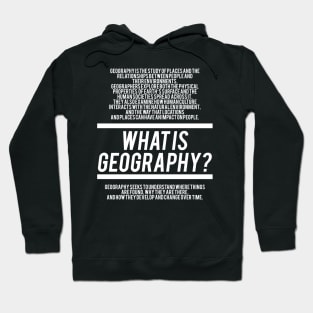 Geography Defined - Geography Teacher Hoodie